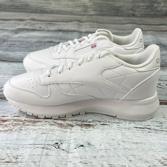 REEBOK CLASSIC SP VEGAN White/White Women’s Size 7.5 - Picture 4 of 9